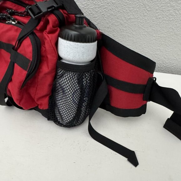 Kelty Summit 700 Waist Hip Fanny Pack Bag Red Camping Hiking Trail Travel - Picture 6 of 16